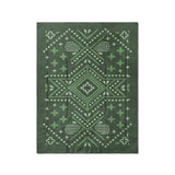 Durand Forest Green in Twin (68" x 88") Size