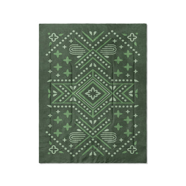 Durand Forest Green in Twin (68" x 88") Size