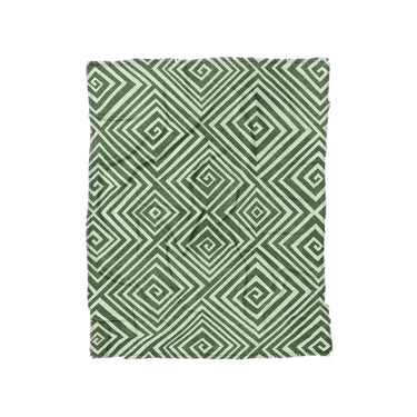 Hoffman Green in Twin (68" x 88") Size