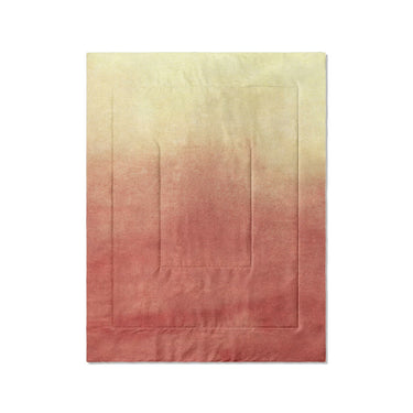 Kieran Watercolor Peach Ombre in Twin (68" x 88") Size