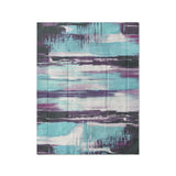 Jörgan Purple & Blue in Twin (68" x 88") Size