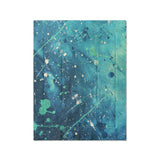 Sylvie Seafoam & Teal in Twin (68" x 88") Size