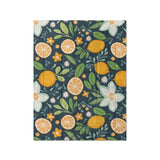 Lemon and Sage in Twin (68" x 88") Size