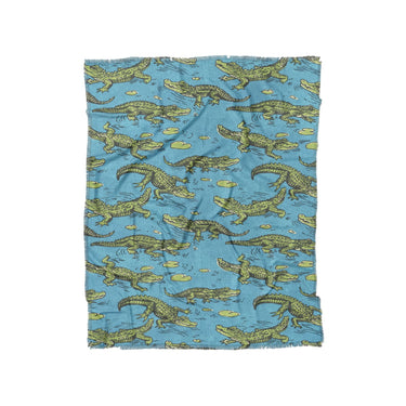 Gator Swamp in Twin (68" x 88") Size