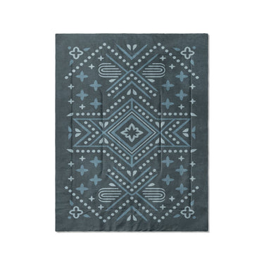 Durand Navy Blue in Twin (68" x 88") Size