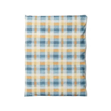 Monroe Plaid Blue & Yellow in Twin (68" x 88") Size