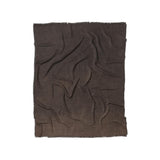 Keanu Watercolor Dark Brown Ombré in Twin (68" x 88") Size