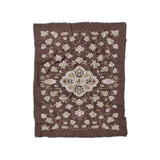 Fenwick Maroon & Gold in Twin (68" x 88") Size