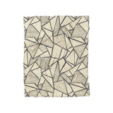 Harlan Ivory & Black in Twin (68" x 88") Size