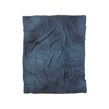 Andromeda Watercolor Navy in Twin (68" x 88") Size