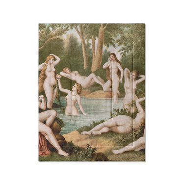 Female Bathers in Twin (68" x 88") Size