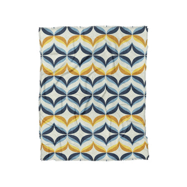 Jasper Blue & Gold in Twin (68" x 88") Size