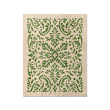 Floranna Ivory & Green in Twin (68" x 88") Size