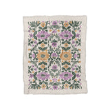 Corriana Green & Purple in Twin (68" x 88") Size