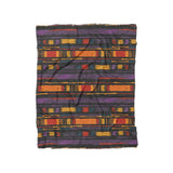 Ojai Purple & Yellow in Twin (68" x 88") Size
