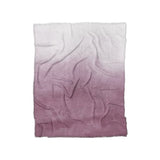 Kieran Watercolor Mauve Ombre in Twin (68" x 88") Size
