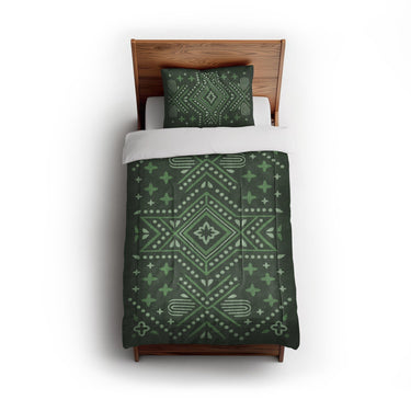 Durand Forest Green in Twin (68" x 88") Size