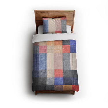 Polyphony Multicolor Midtone in Twin (68" x 88") Size