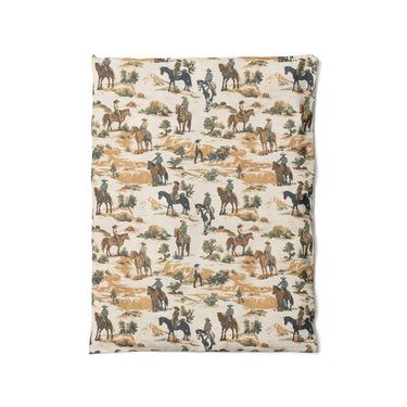 Desert Cowboys in Twin (68" x 88") Size