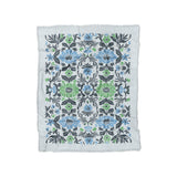 Corriana Blue & Green in Twin (68" x 88") Size