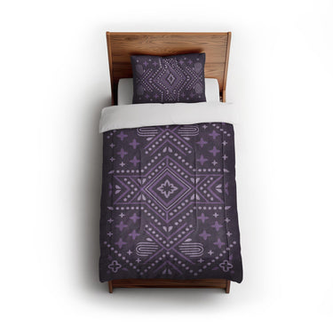 Durand Royal Purple in Twin (68" x 88") Size