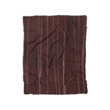 Felix Bleach Dye Burgandy in Twin (68" x 88") Size