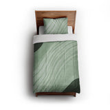 Elowin Green in Twin (68" x 88") Size