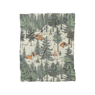 Campsite in Twin (68" x 88") Size