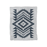 Reyno Navy & Stone in Twin (68" x 88") Size