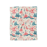 Pink Princess Fairytale in Twin (68" x 88") Size