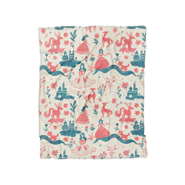 Pink Princess Fairytale in Twin (68" x 88") Size