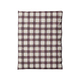 Wallace Plaid Maroon & Gold in Twin (68" x 88") Size