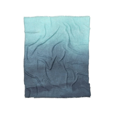 Kieran Watercolor Teal Ombre in Twin (68" x 88") Size