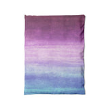 Imogen Watercolor Blue & Purple Ombre in Twin (68" x 88") Size