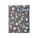 Geometric Confetti Twilight in Twin (68" x 88") Size