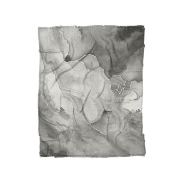 Zephyr Watercolor Grey in Twin (68" x 88") Size