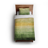Ruidoso Green & Yellow in Twin (68" x 88") Size