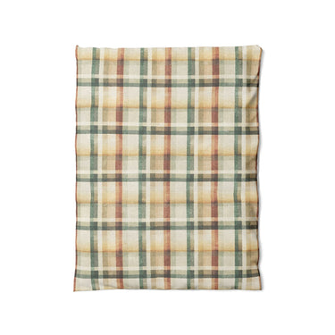 Madras Plaid Taupe Green in Twin (68" x 88") Size