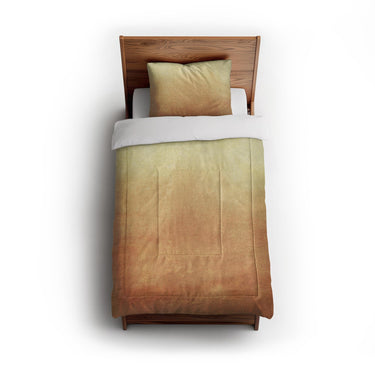 Kieran Watercolor Goldenrod Ombre in Twin (68" x 88") Size