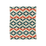 Jasper Blue & Red in Twin (68" x 88") Size