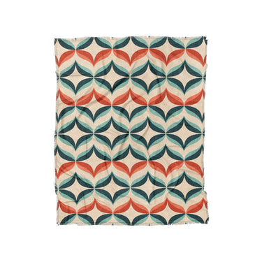 Jasper Blue & Red in Twin (68" x 88") Size