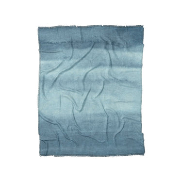 Jacinda Watercolor Blue Ombre in Twin (68" x 88") Size
