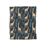 Safari Giraffes in Twin (68" x 88") Size