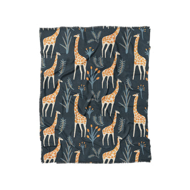 Safari Giraffes in Twin (68" x 88") Size