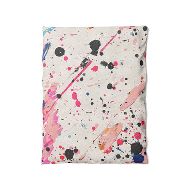 Kayla Paint Splatter in Twin (68" x 88") Size