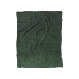 Keanu Watercolor Dark Green Ombre in Twin (68" x 88") Size