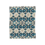Mattheo Blue & Ivory in Twin (68" x 88") Size