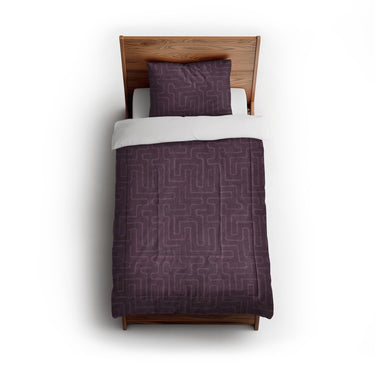 Terra Purple in Twin (68" x 88") Size