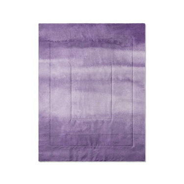 Jacinda Watercolor Purple Ombre in Twin (68" x 88") Size