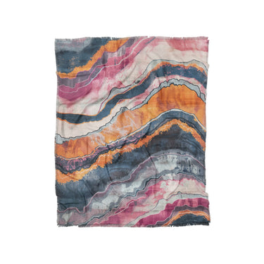 Helga Blue & Purple in Twin (68" x 88") Size